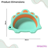 Multipurpose Baby Essential Wash Basin for Baby (Dino Sea Green)